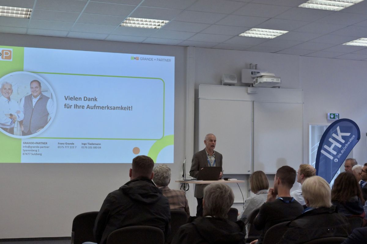 Vortrag zur Unternehmensnachfolge auf dem Mittelstandsforum 2025
