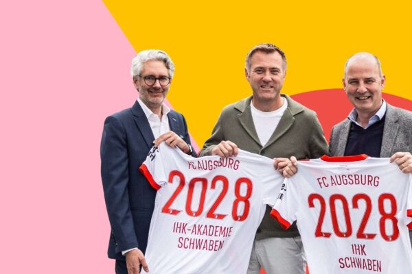 Kooperation zwischen FC Augsburg, IHK Akademie Schwaben und IHK Schwaben